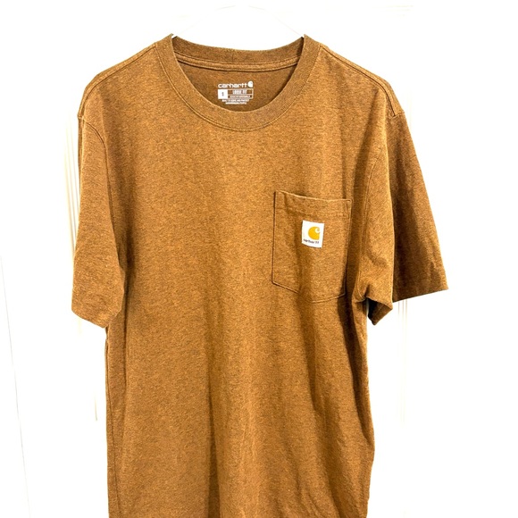 Carhartt Other - Carhartt Men's Short Sleeve Brown Tee